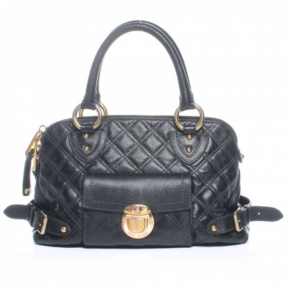 Marc Jacobs Leather Quilted Elise Tote Black 12 of 18