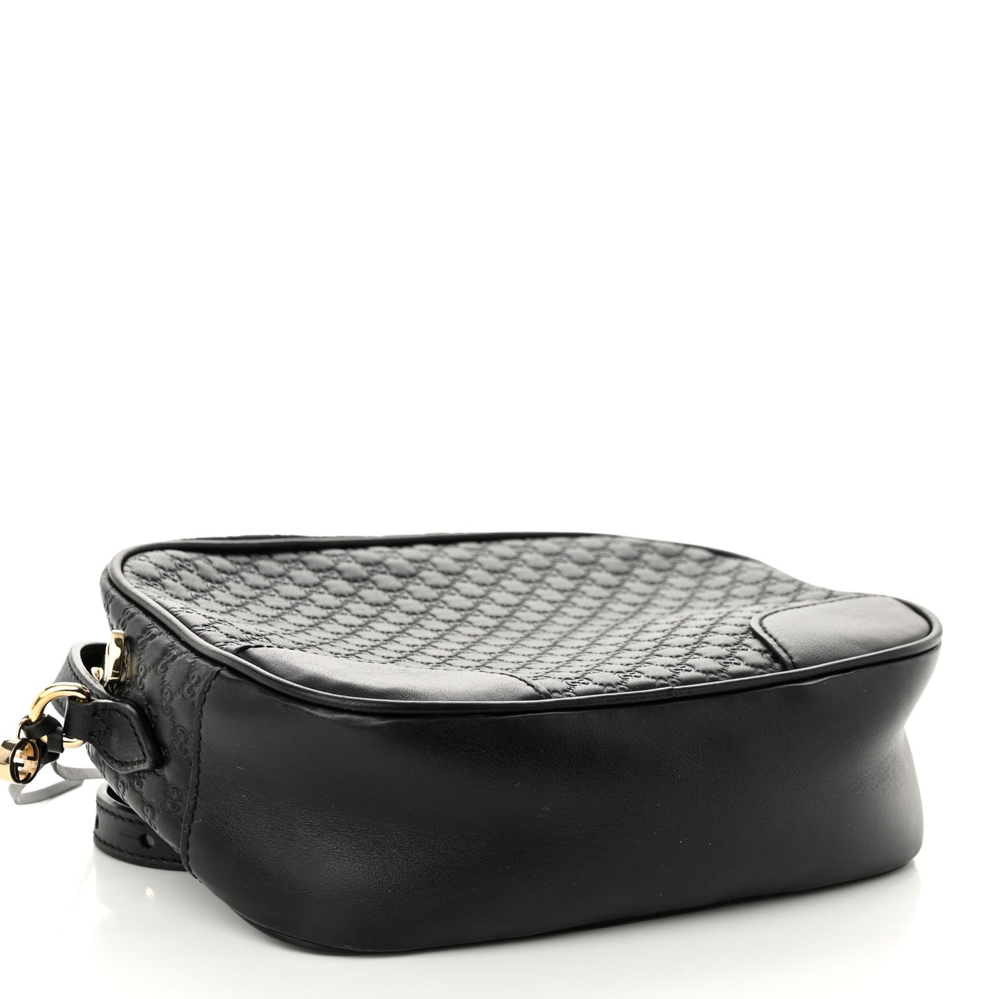 Microguccissima Mini Bree Messenger Bag Black