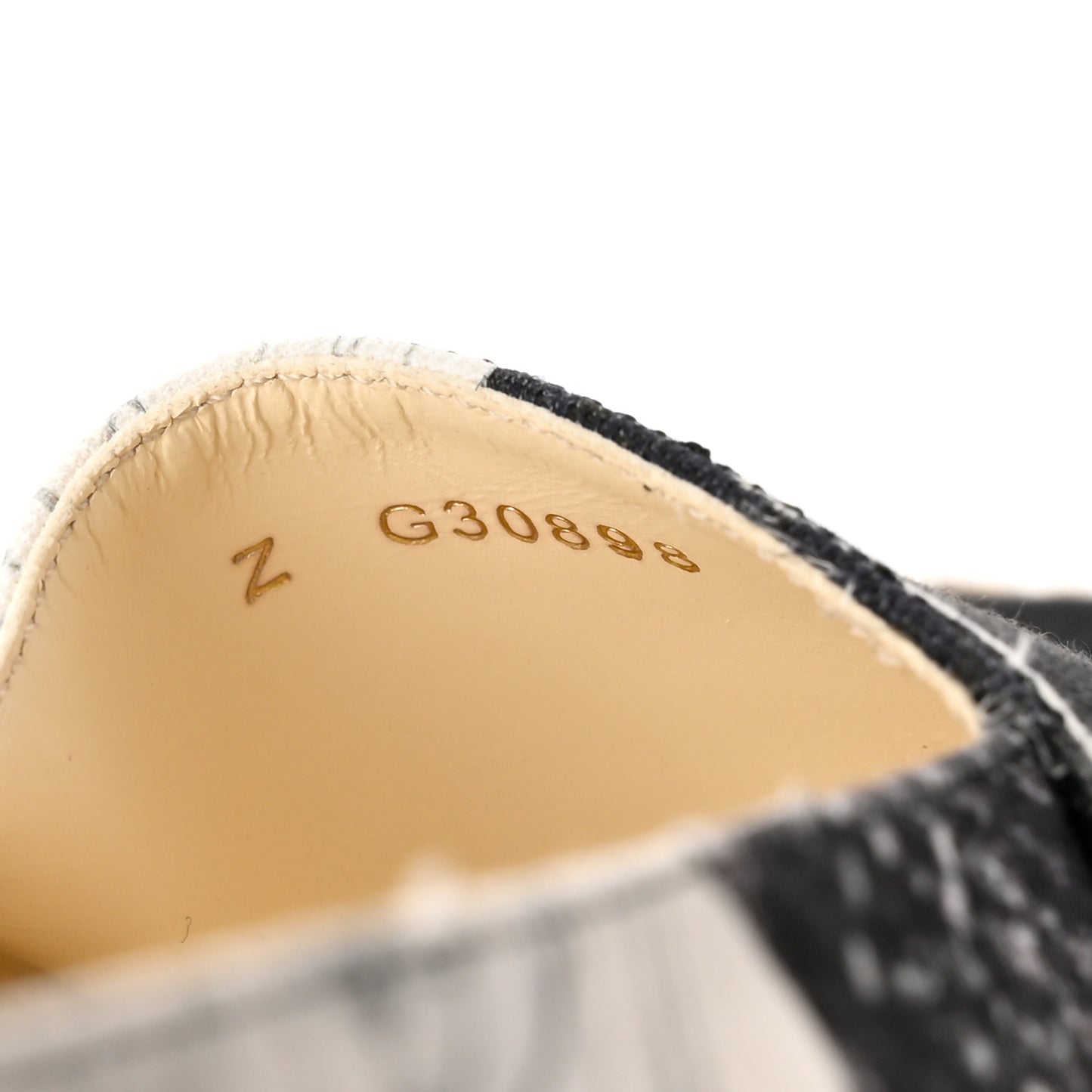 Printed Canvas Grosgrain 31 Rue Cambon Espadrilles 36 Black White