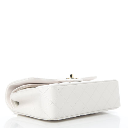 Chanel Caviar Quilted Small Double Flap White 4 of 9