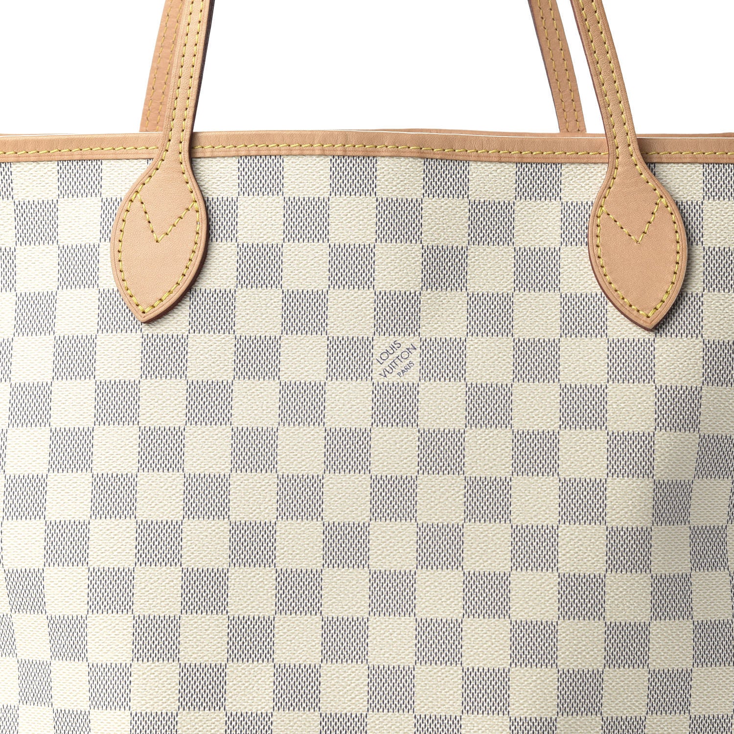 Louis Vuitton Damier Azur Neo Neverfull MM Rose Ballerine 10 of 10