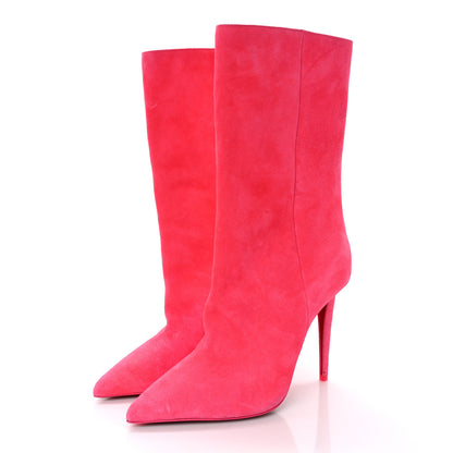 Christian Louboutin Veau Velours Astrilarge 100 Booties 39 3 of 8