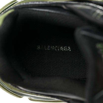 Balenciaga Rubber Mesh Bi-Color Mens Track.2 Open Sneakers 40 Kaki 7 of 7