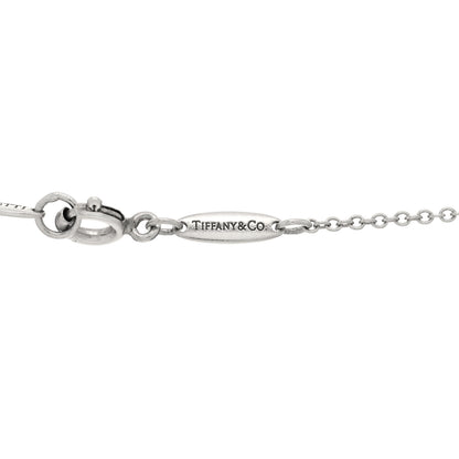 Tiffany Sterling Silver 18K Rose Gold Elsa Peretti Extra Mini Double Open Heart Pendant Necklace 5 of 5