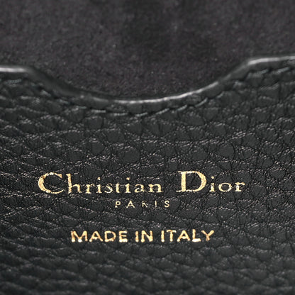 Christian Dior Grained Calfskin Large Bobby Flap Black 6 of 10