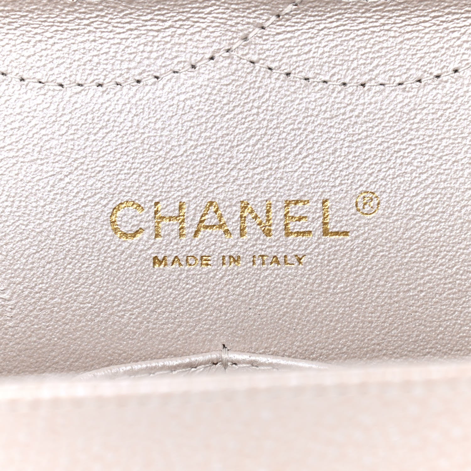 Chanel Iridescent Caviar Quilted Jumbo Double Flap Beige 5 of 18