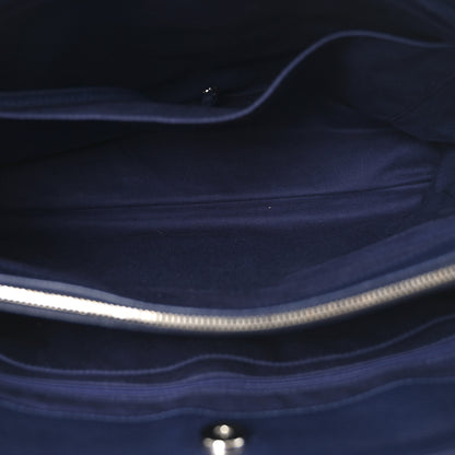 Chanel Grained Calfskin Large Neo Executive Shopper Tote Dark Blue 5 of 10