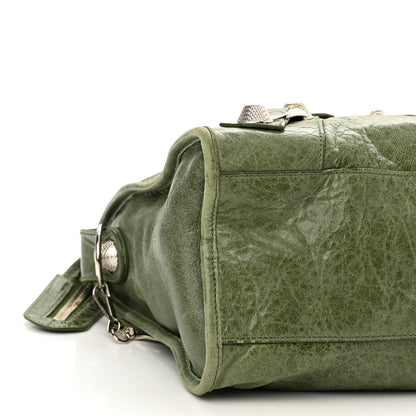 Balenciaga Agneau Giant 21 Silver Hardware City Vert Thyme 9 of 12