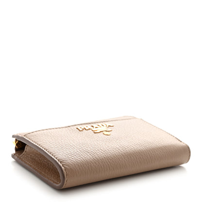 Prada Daino Colour Metal Zip Around Keychain Cammeo 4 of 8