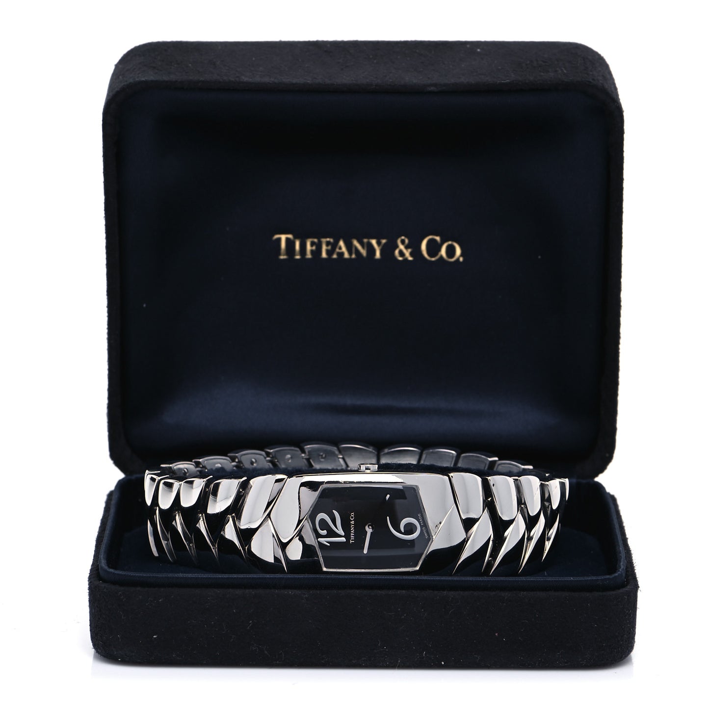 Stainless Steel 21mm Tesoro Quartz Watch Black