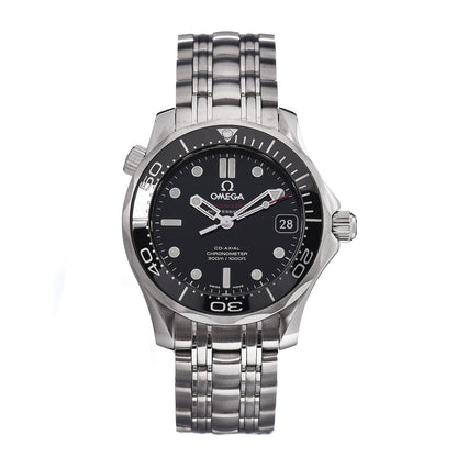 Omega Stainless Steel 36mm Seamaster Co-Axial Automatic Watch Black 212.30.36.20.01.002 1 of 8