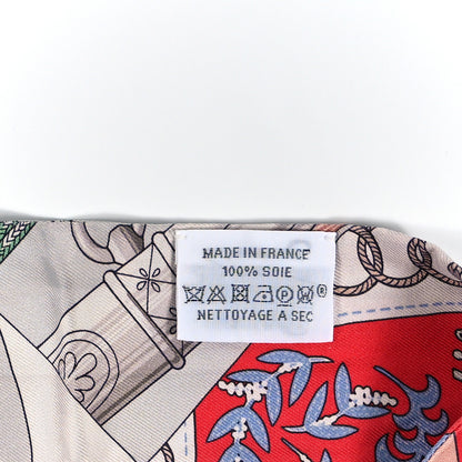 Hermes Silk Cliquetis Twilly Grenadine White Vert 3 of 5