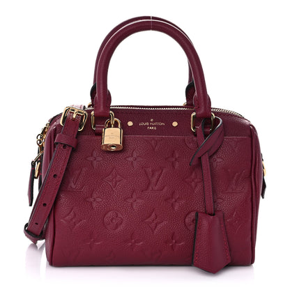 Louis Vuitton Empreinte Speedy Bandouliere 20 NM Raisin 1 of 9