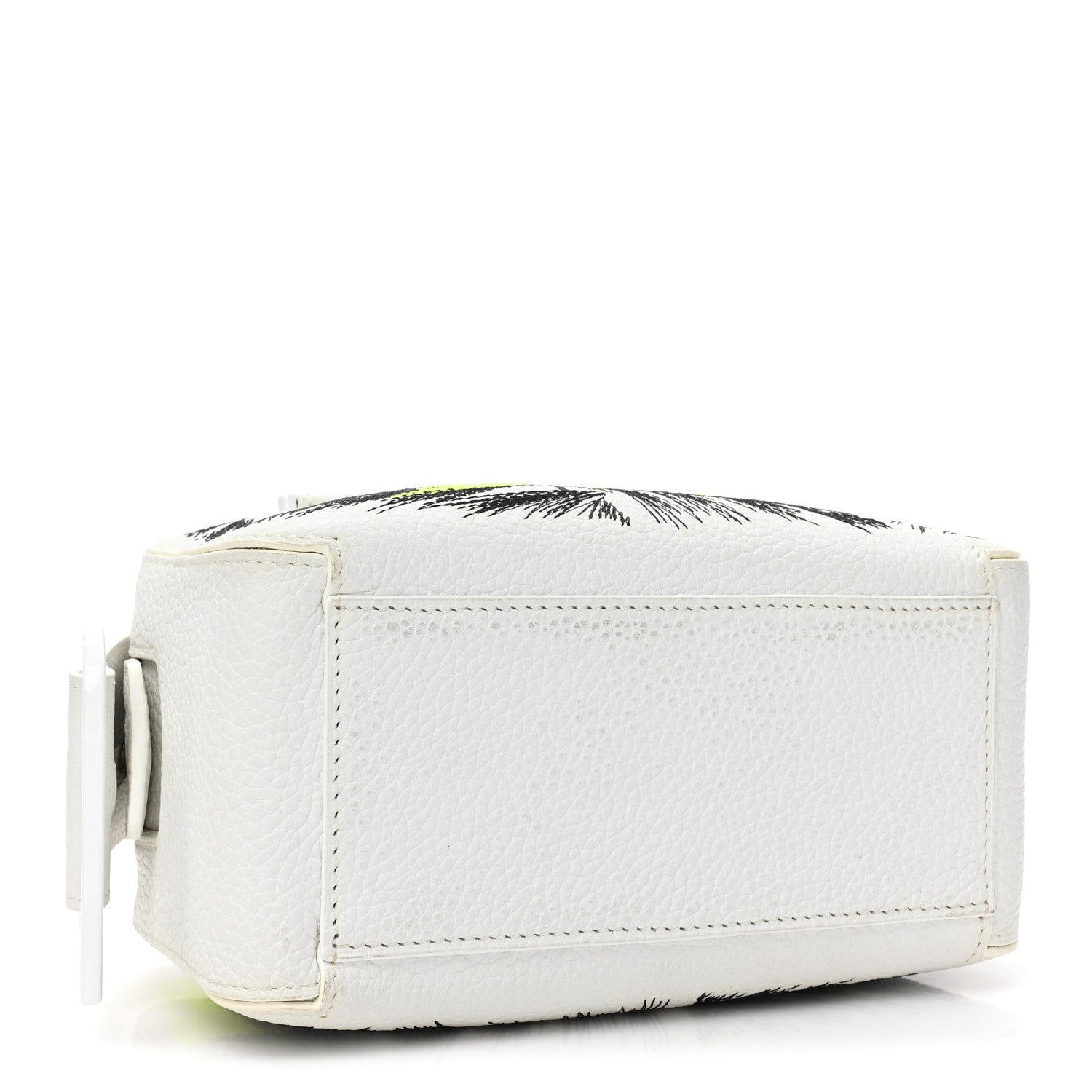Delvaux Taurillon Soft Embroidered Mini Cool Box Satchel White Multicolor 4 of 12