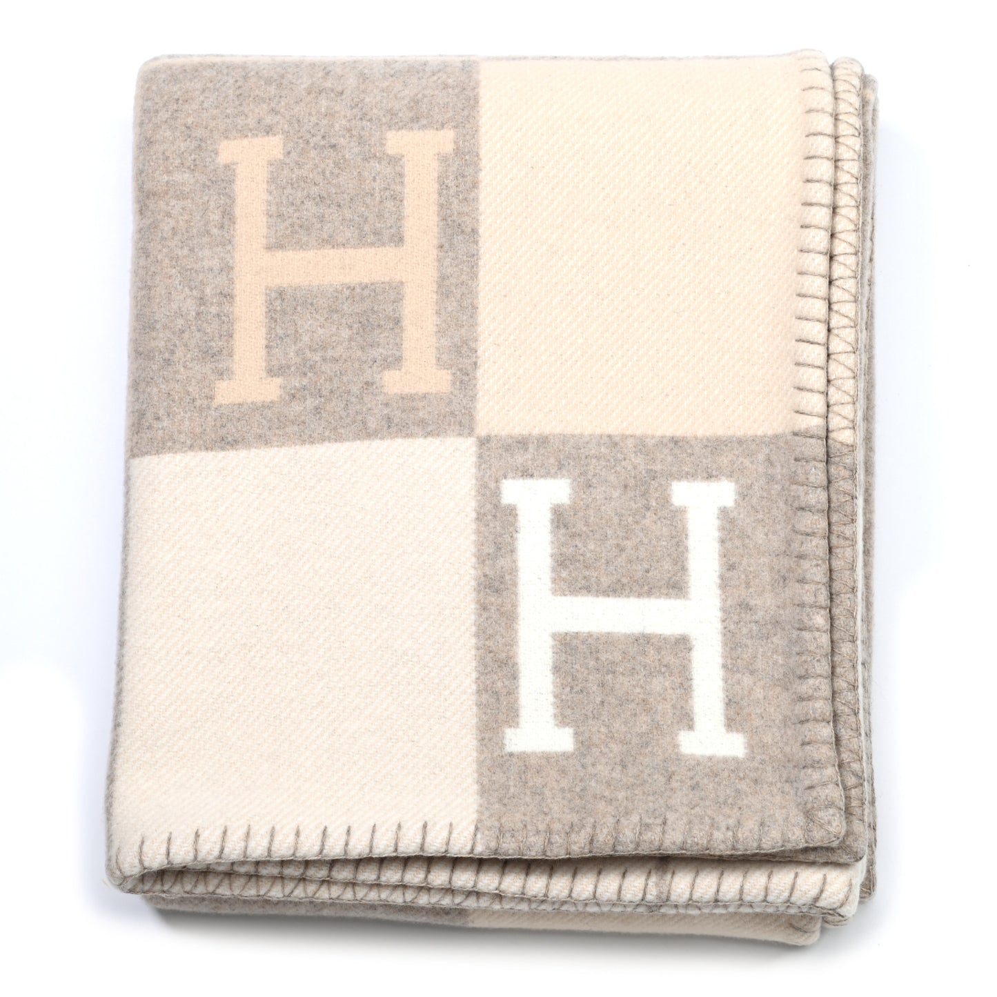 Wool Cashmere Avalon III Blanket Coco Camomille