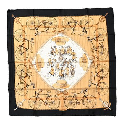 Hermes Silk Vintage Les Becanes Scarf 90 1 of 4