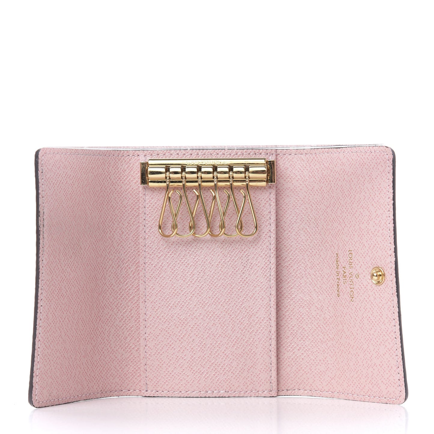 Monogram Multicles 6 Key Holder Rose Ballerine
