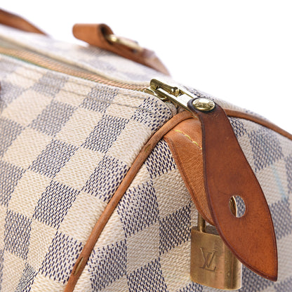 Louis Vuitton Damier Azur Speedy 30 29 of 31