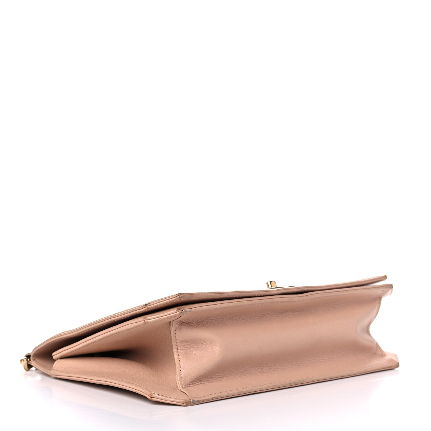 Chanel Calfskin Quilted Flap Beige 7 of 39