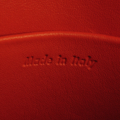 Celine Grained Calfskin Small Trotteur Carnelian 6 of 7