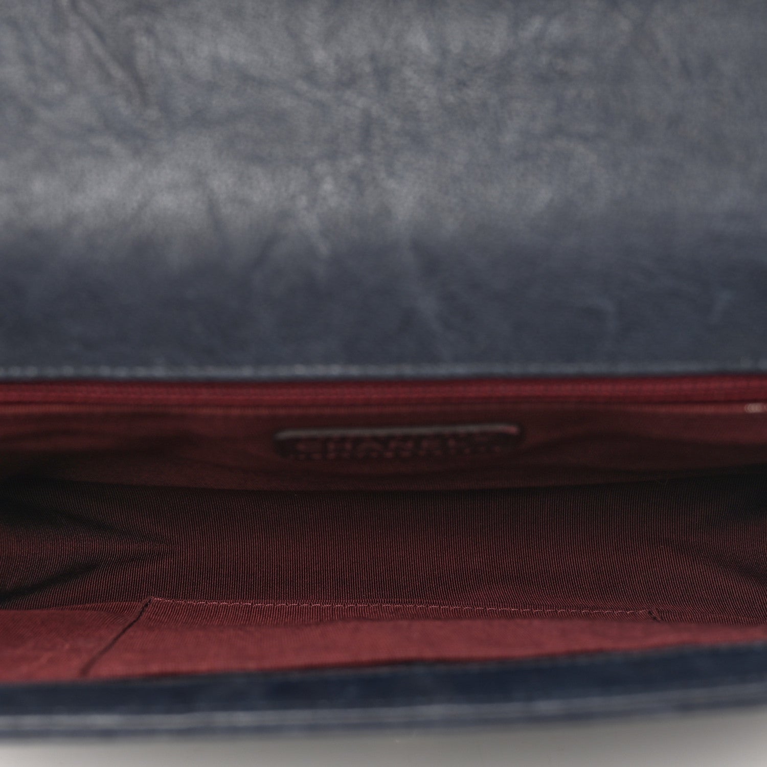 Chanel Crumpled Lambskin New Medium Studded Boy Flap Black 6 of 10