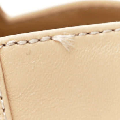 Chanel Lambskin CC Espadrilles 37 Beige Black 11 of 15