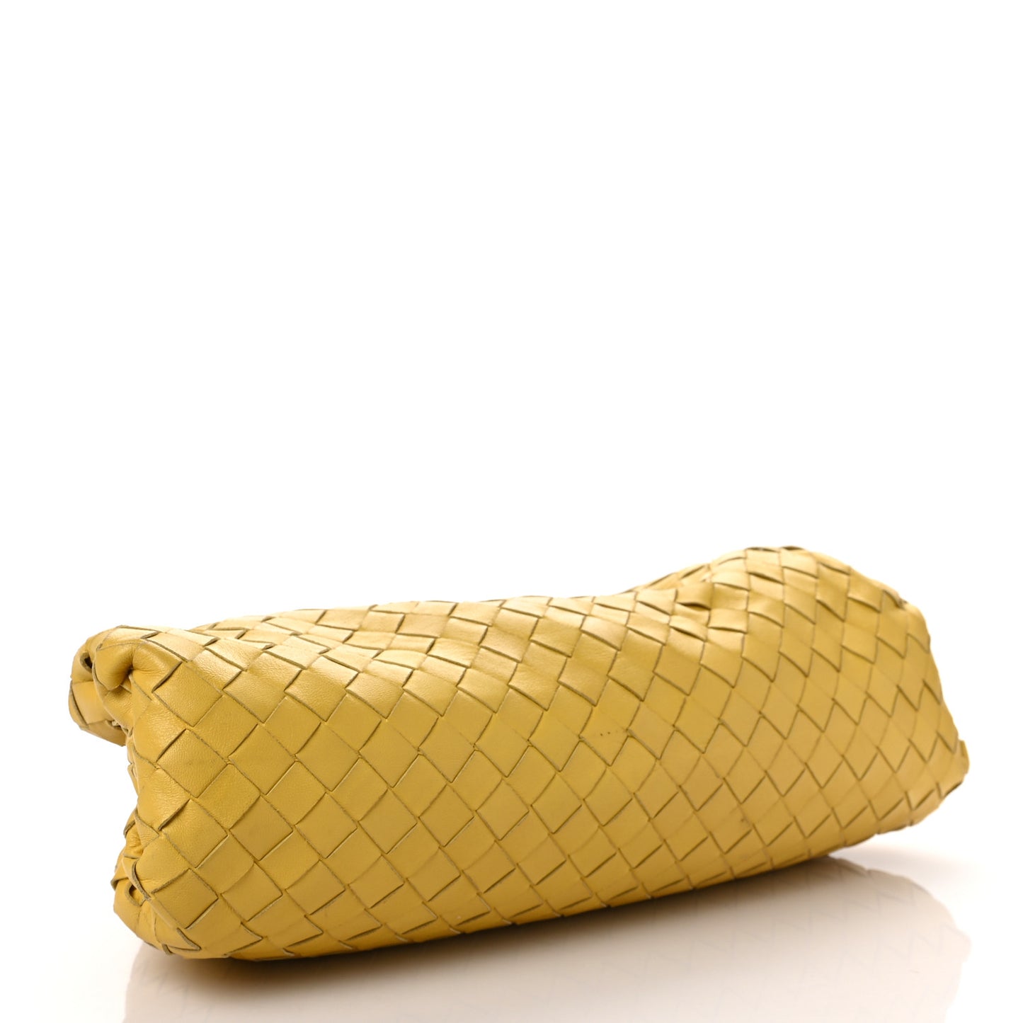 Nappa Maxi Intrecciato The Pouch Oversized Clutch Corn