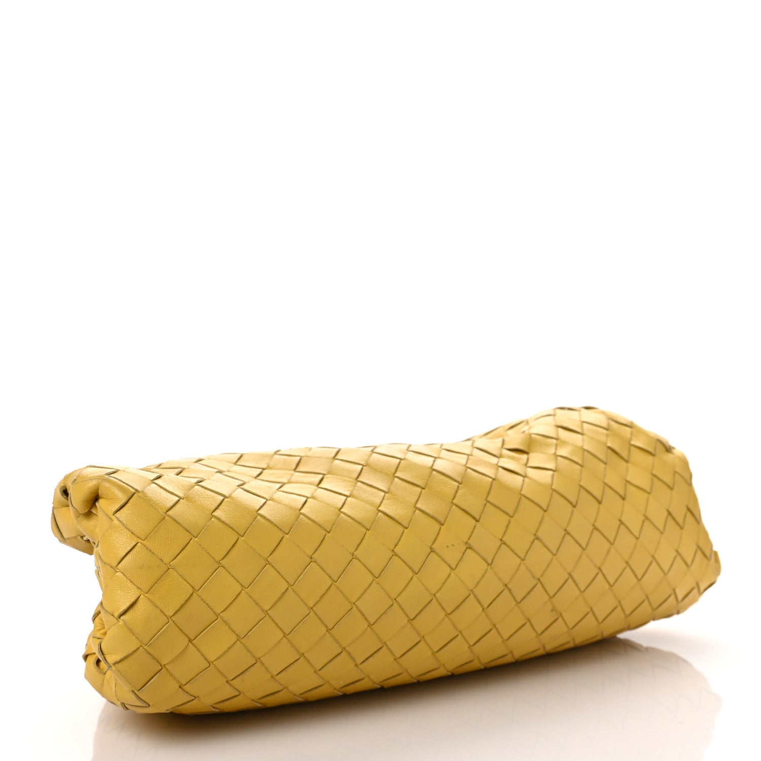 Bottega Veneta Nappa Maxi Intrecciato The Pouch Oversized Clutch Corn 3 of 5