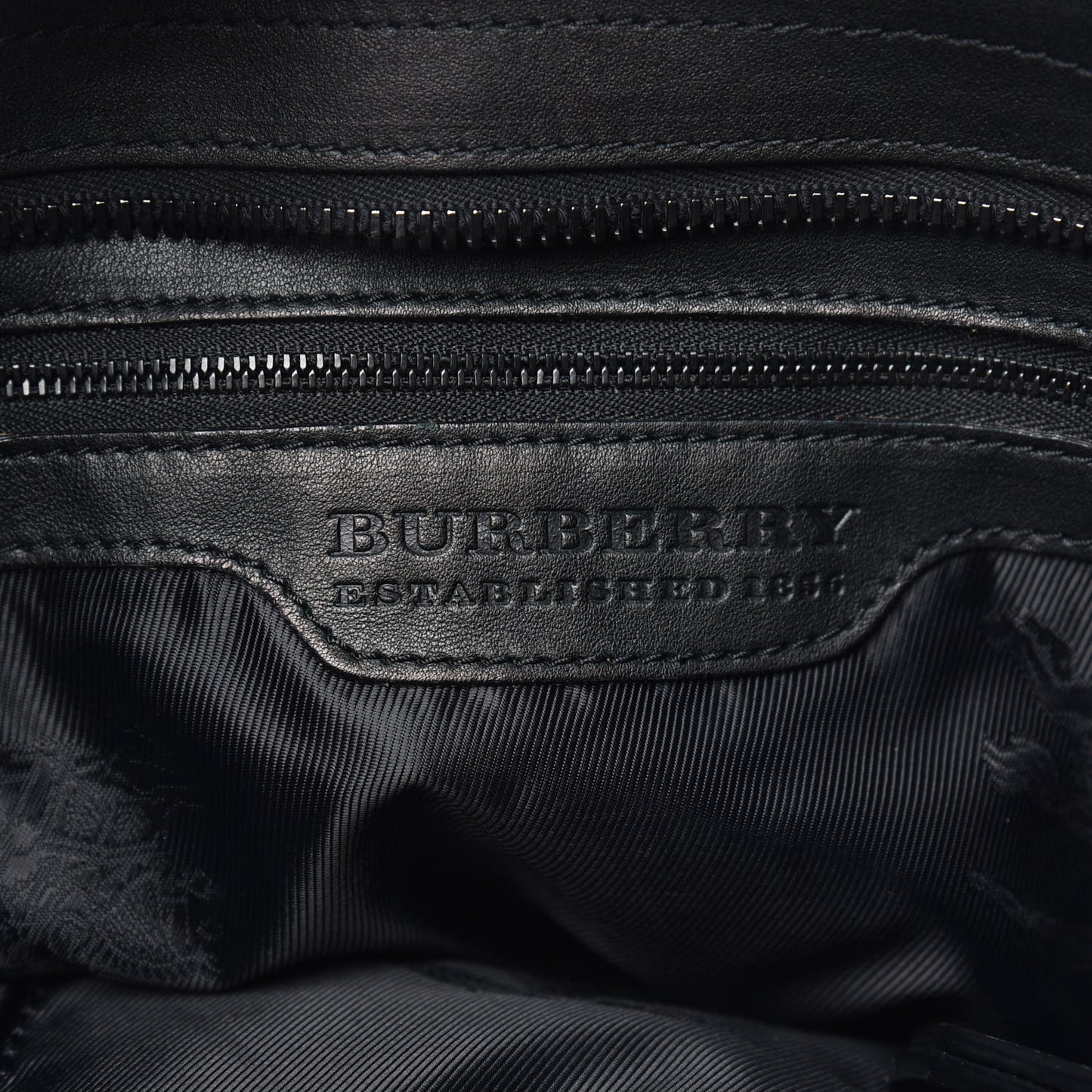 Calfskin Ruched Tote Green