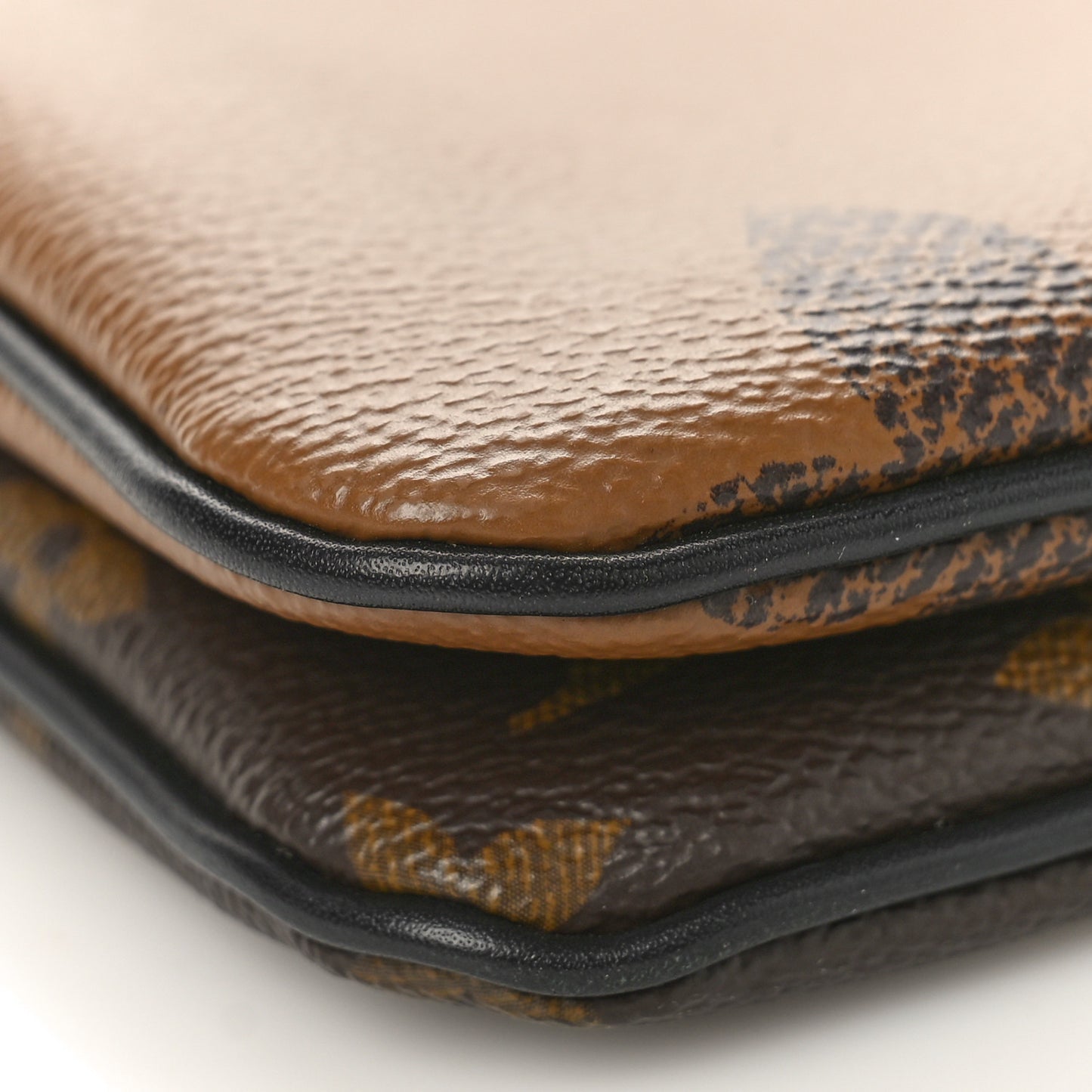 Reverse Monogram Giant Double Zip Pochette