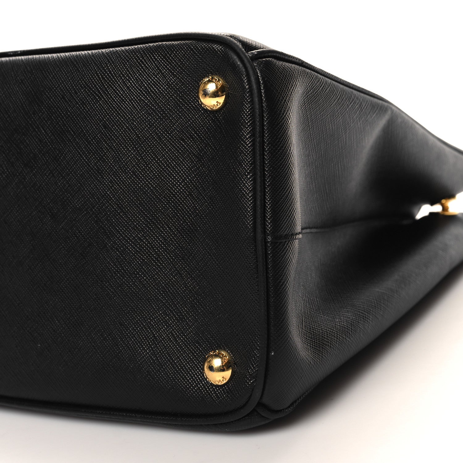 Prada Saffiano Medium Galleria Double Zip Tote Black 9 of 11