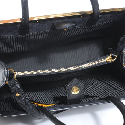 Fendi Vitello Elite Regular 2Jours Tote Black 9 of 9