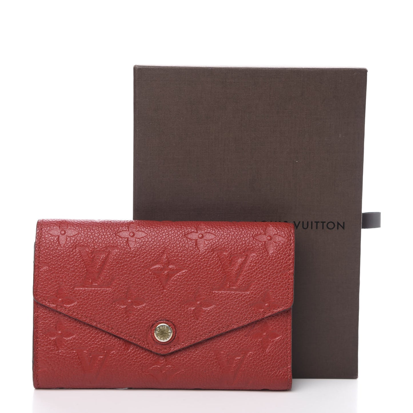 Empreinte Compact Curieuse Wallet Cherry