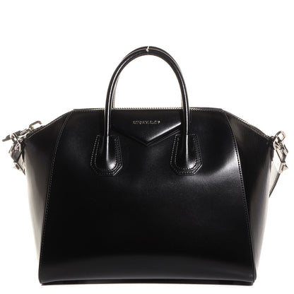 Givenchy Shiny Lord Calfskin Medium Antigona Black 1 of 13