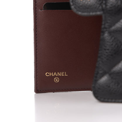 Chanel Caviar Quilted Large Flap Wallet Black 6 of 8