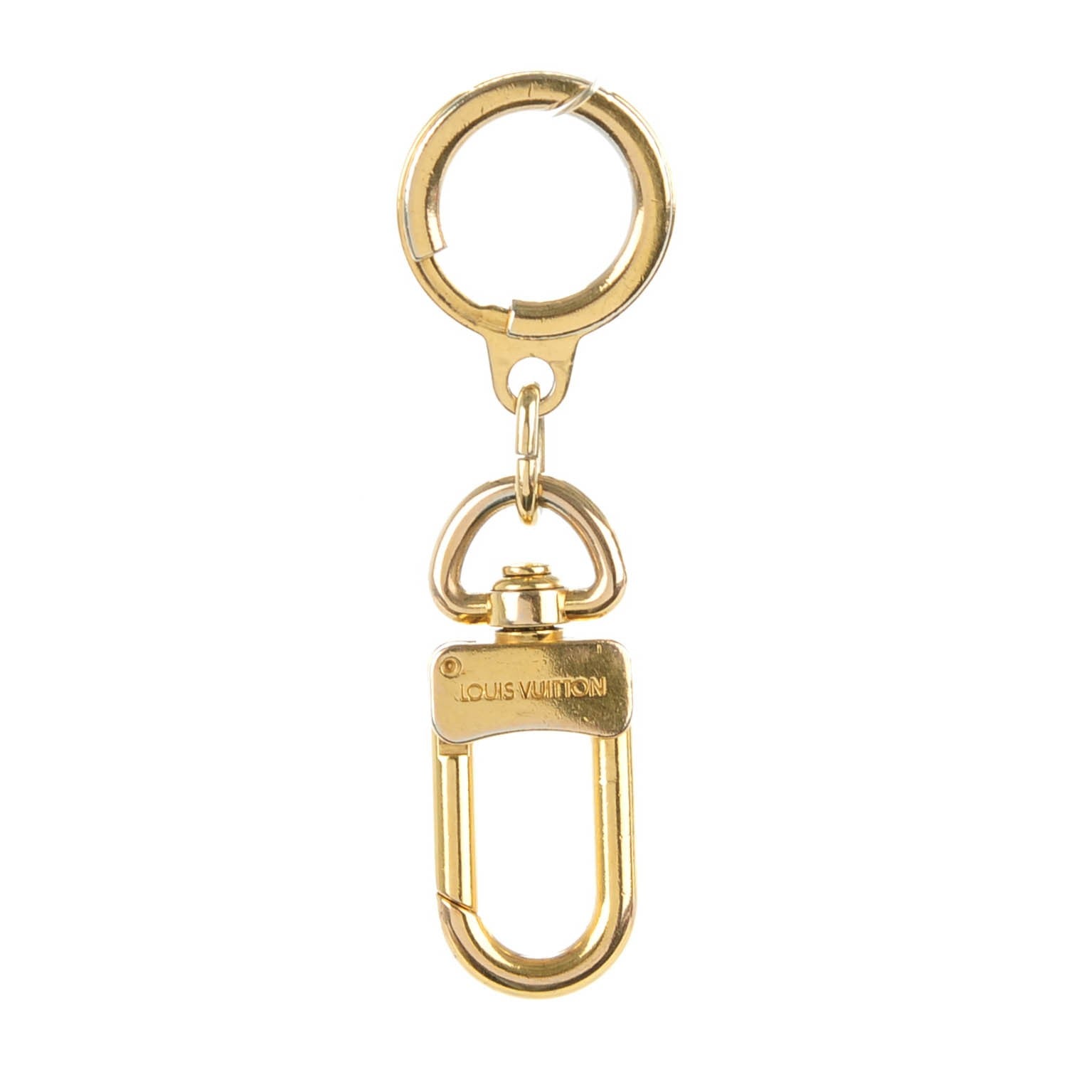 Louis Vuitton Pochette Extender Key Ring Gold 1 of 3