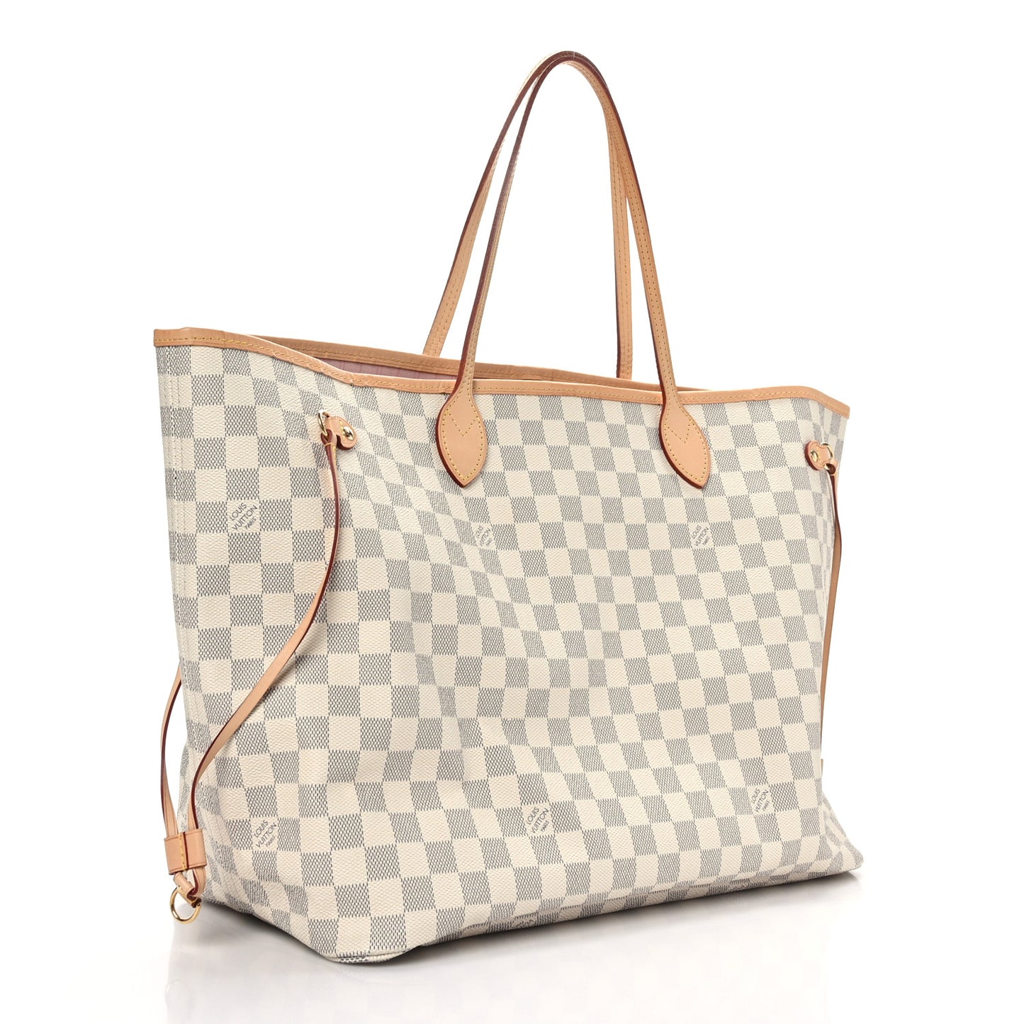 Damier Azur Neo Neverfull GM Rose Ballerine