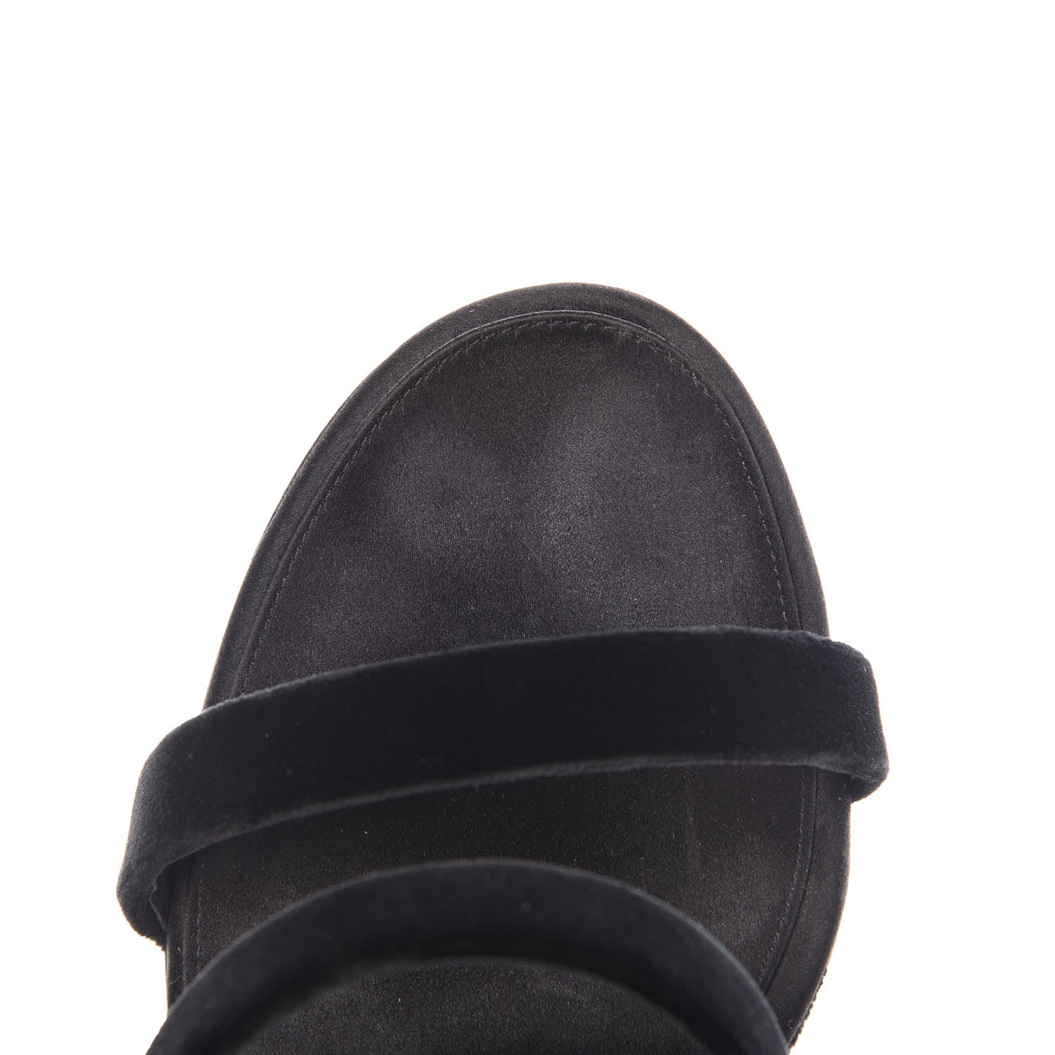 Chanel Velvet CC Sandals 41 Black 18 of 20