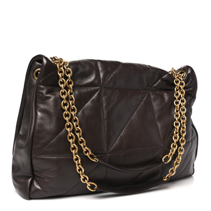 Saint Laurent Lambskin Matelasse Monogram Large Jamie 4.3 Dark Sweet Chocolate 3 of 10