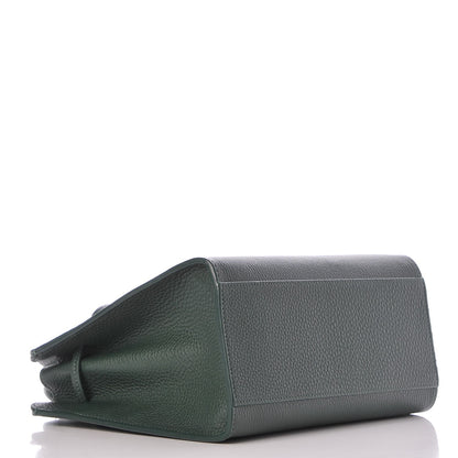 Mansur Gavriel Tumble Calfskin Mini Sun Bag Moss 5 of 12