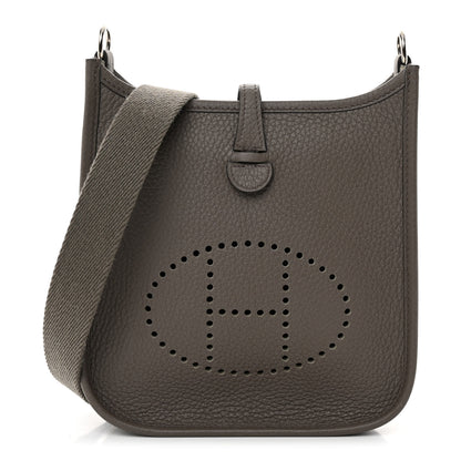 Hermes Taurillon Maurice Evelyne TPM Gris Asphalte 1 of 10