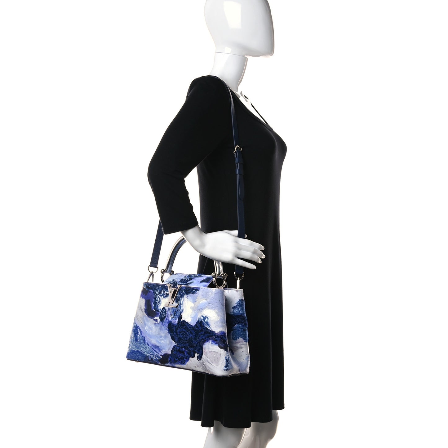 Taurillon Donna Huanca Capucines MM Blue