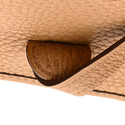 Hermes Taurillon Clemence Amazone Evelyne TPM Chai 7 of 11