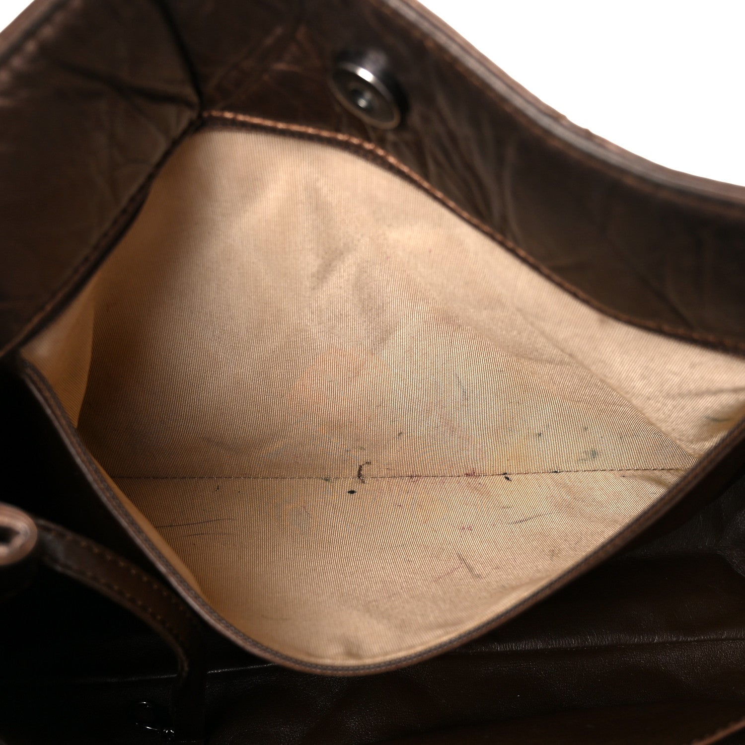 Chanel Aged Calfskin Reissue 2.55 Tote Bronze 6 of 11