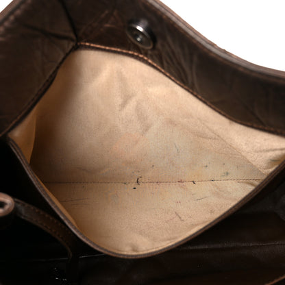 Chanel Aged Calfskin Reissue 2.55 Tote Bronze 6 of 11