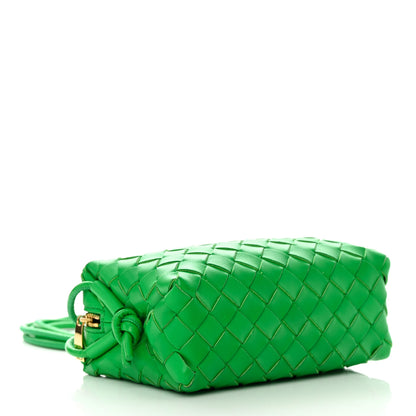 Bottega Veneta Nappa Intrecciato Mini Loop Camera Bag Parakeet 4 of 11
