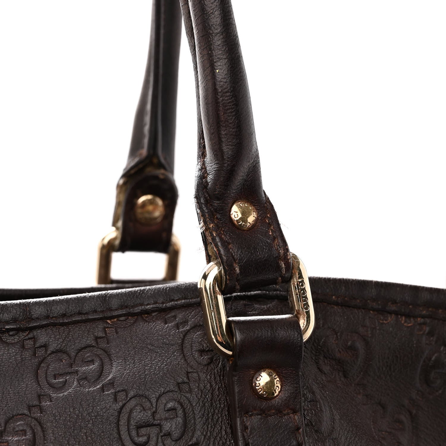 Gucci Guccissima Medium Joy Tote Brown 10 of 15