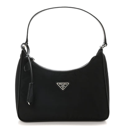 Prada Tessuto Nylon Saffiano Mini Re-Edition 2005 Bag Black 1 of 11