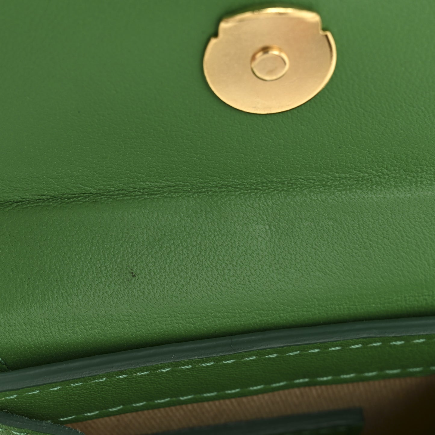 Smooth Calfskin Le Chiquito Green