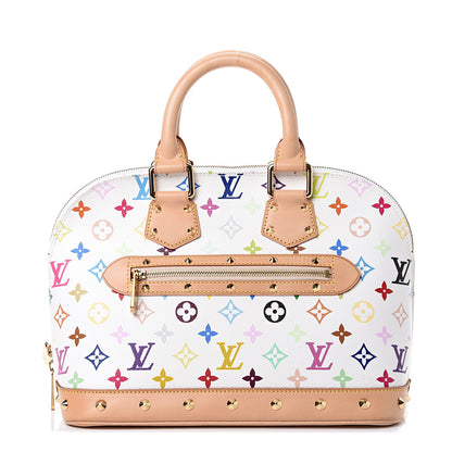Louis Vuitton Monogram Multicolor Alma White 1 of 12